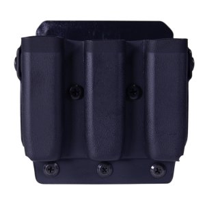 High Standard 42P103BK Triple Mag Pouch Black Kydex MOLLE/Belt