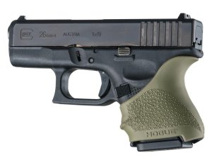 Hogue HandAll Beavertail Grip Sleeve OD Green Flat Dark Earth 18601