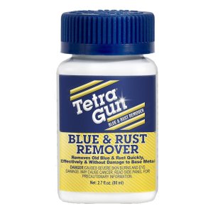 Tetra Gun Blue & Rust Remover, 2.7 oz - Fast-Acting, Easy-to-Use, Ideal on Tools, Gauges, Precision Equipment