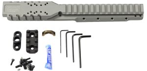 Samson 030026511 Hannibal Rail Ruger Mini-14/30 2008+ Natural Gray 0 MOA