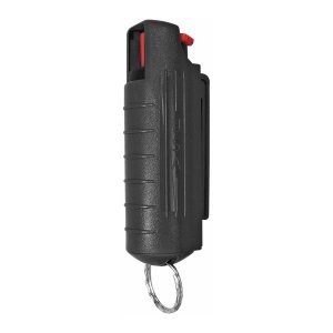 PSP PEPPER SPRAY w/ BLACK HARD CASE W/ KEY RING 1/2 OZ.