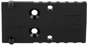 Glock MOS Adapter Plate 02 Set 9mm for Glock 17 19 34 45 47 Matte Black