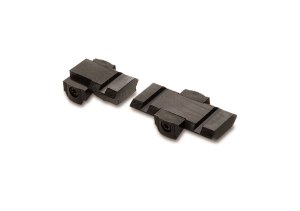 Burris 410992 Ruger-to-Weaver Base Adapter Steel Matte Black
