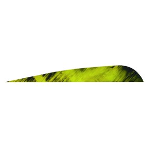 Gateway Tre-Bark 4 In Parabolic Feathers Yellow 100 Pack 400RPTYL-100