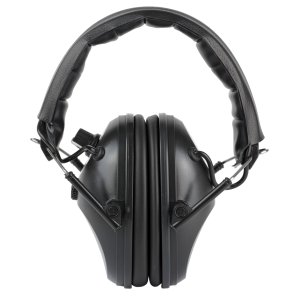 Walkers Single Mic Electronic Ear Muffs 22dB NRR Black GWP-WLK1MEM