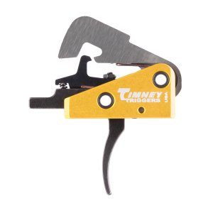 Timney Triggers 670 AR-10 Competition Trigger 4 lbs Single-Stage Black/Gold