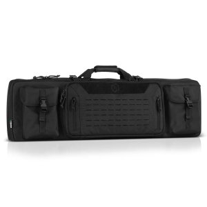 Urban Warfare Low Profile Double Rifle Cases - Urban Warfare Double Rifle Case 46'''' Black