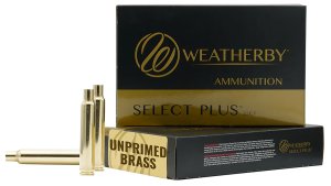 Weatherby BRASS333 Unprimed Cases 338-378WthbyMag Brass 20/Box