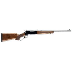 Browning BLR Lightweight 300 Win Mag 3+1 24" Barrel, Black Alloy Receiver, Gloss Black Walnut Stock