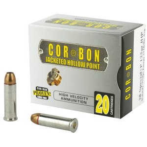 Corbon SD3812520 Self-Defense .38 Spl +P 125gr JHP Ammo 20 Rounds