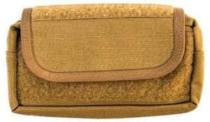 High Speed Gear 12PG00CB Pogey Pouch Coyote Brown Nylon with Zipper Closure
