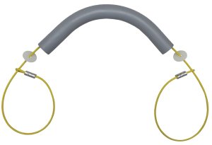 Hawk Treestands Cinch Deer Drag HWKHA3400 9.5In Yellow Cable