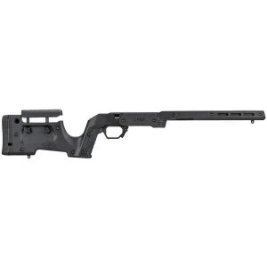 MDT XRS Chassis Black Aluminum Core M-LOK Adj Cheekrest 104691-BLK