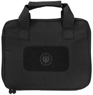 Beretta FO471001890999UNI Pistol Case Black 600D Water Resistant