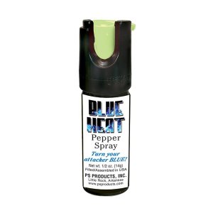 Personal Security Products Eliminator Blue Heat Pepper Spray 1/2 oz with