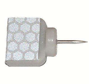 GSM HME Reflective Wing Tack White (25 Pack)