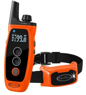 Boyt Harness 38107 MR 1000 Dog Training Collar Black/Orange 1000yd Range
