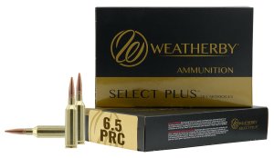 Weatherby F65PRC130SCO 6.5 PRC 130gr Swift Scirocco 20 Rounds