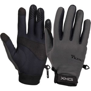 Kings Camo XKG5050-CH-L Mid Weight Touchscreen Fleece Glove Charcoal Large