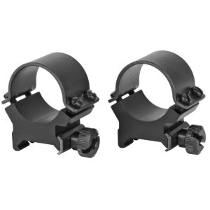 Weaver 49164 Sure Grip Detachable Rings 1 In Matte Black High