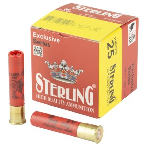 Sterling Exclusive Series .410 Bore 2.5" #8 Shot Shells 25 Round Box