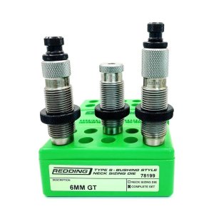 Redding 78199 6mm GT Type-S 3-Die Neck Sizing Set