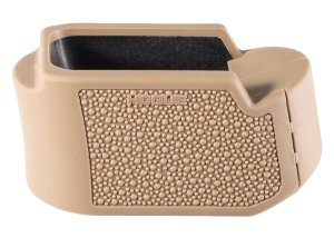 Hogue 18613 9MM Overmolded Grip FDE Glock 19