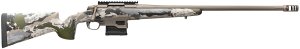 Browning X-Bolt 2 7PRC 5+1 Rifle, Cerakote Bronze, OVIX Camo, 26" Fluted