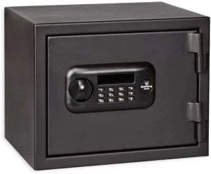 Bulldog BD1090F Digital Fire Safe Black Steel Keypad/Key 12"x15"x12"