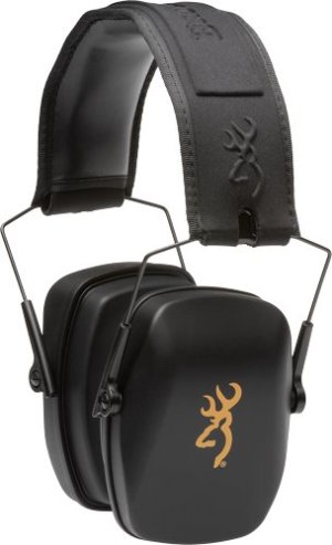 Browning BUCKMARK III HEARING PROTECTOR FLDBL NRR 27DB BLACK