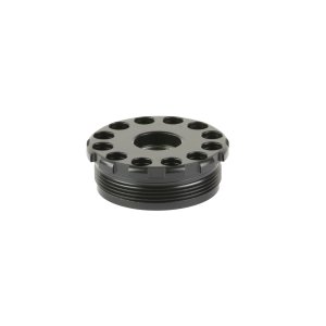 ANECHOIC DTA1228 Titanium Direct Thread Adapter 1/2"x28 0.8oz Matte Black