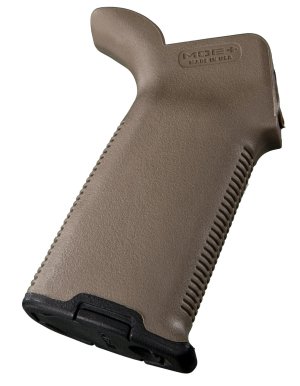 Magpul MAG416-FDE MOE+ AR Rubber Grip, Flat Dark Earth, Polymer