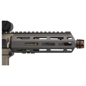 Q LLC Honey Badger 6 In M-LOK Pistol Handguard 6061-T6 Black