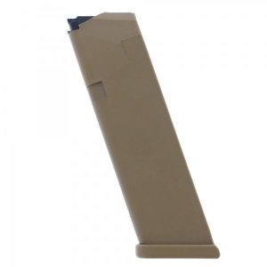Glock G17 9mm Luger 17rd Coyote Gen5 Factory Magazine Bulk