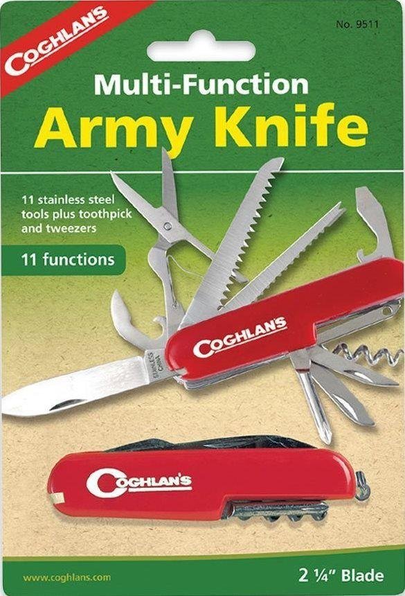 COGHLAN'S 9511 Multi-Function Army Knife 11 Functions