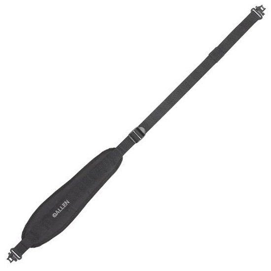 Allen Company Gunnison Neoprene Sling with Swivels Black