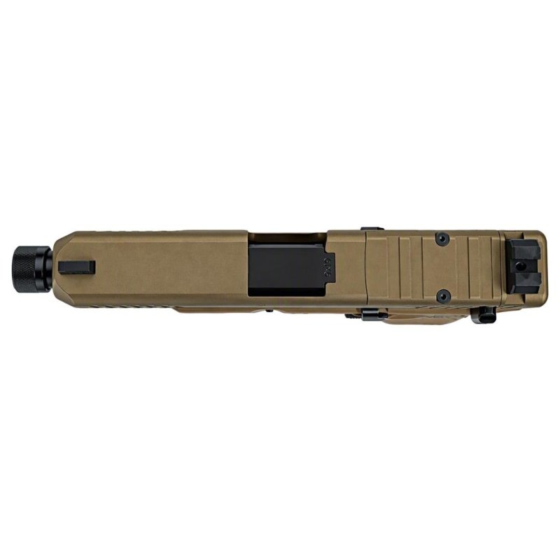 Glock 19 V-Series Hush 9mm 4.6 In Threaded Barrel 15rd FDE