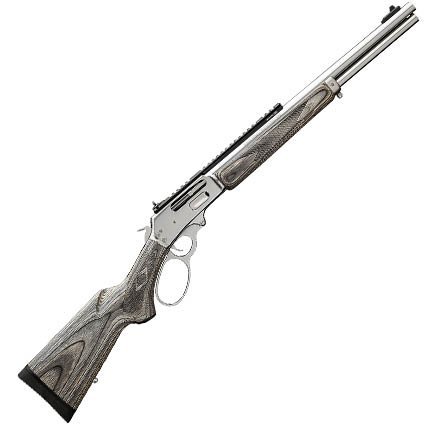 Marlin 70478 1895 Big Loop 45-70 Gov 6+1 19" Polished Stainless Gray Laminate Rifle