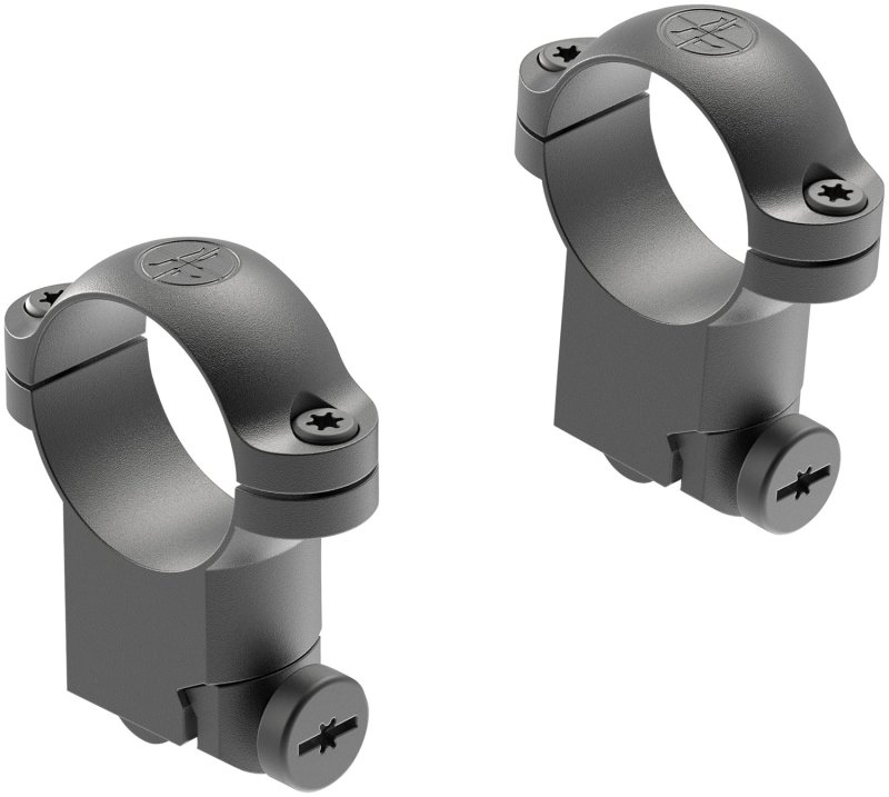 Leupold 50217 Ruger No.1/77 1 In High Steel Scope Ring Set Matte Black