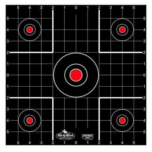 Birchwood Casey Dirty Bird 12" Sight-In Target 100 Pack