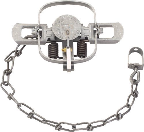 Duke Traps 0469 #1 Coil Spring Trap, 4" Jaw, Case of 12