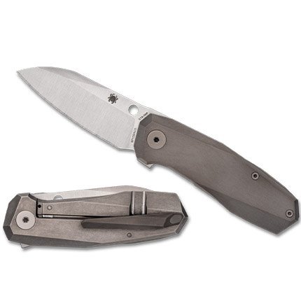 Spyderco C158TIP3 Techno 3 Titanium Knife CTS-XHP Blade