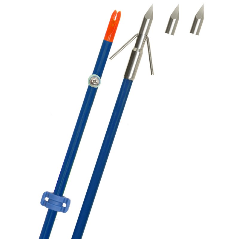Fin-Finder Raider Pro 32 In Blue Riptide Point Bowfishing Arrow
