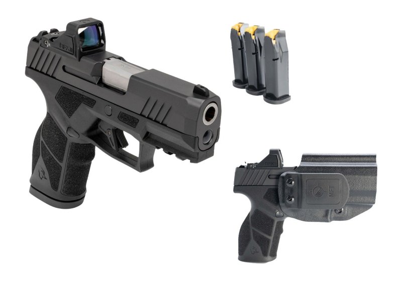 Taurus GX2 T.O.R.O Carry Kit 9mm Luger 3.38 In 14 Rd Matte Black