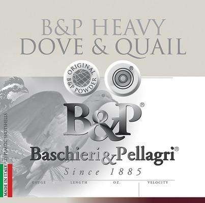28 Ga Lead-7.5 15/16 oz 2-3/4" 25 Rds Baschieri & Pellagri Shotgun Ammo