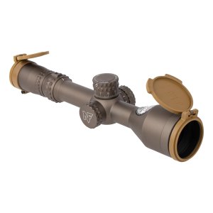 Nightforce, NX8, 2.5-20x50mm, First Focal Plane F1 ZeroStop .1 MRAD DigIllum PTL Mil-XT Reticle, Dark Earth Riflescope, C665