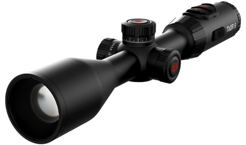 ATN ThOR 6 Elite 384 3.5-28x 384x288 Thermal Scope Black Wi-Fi