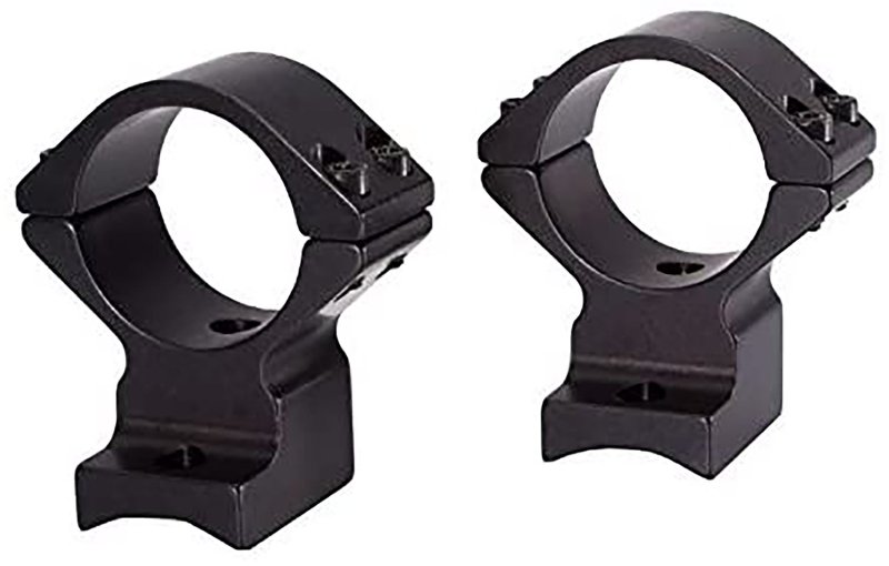 Talley 74X734 Scope Mount/Ring Combo 30mm Medium Black Aluminum