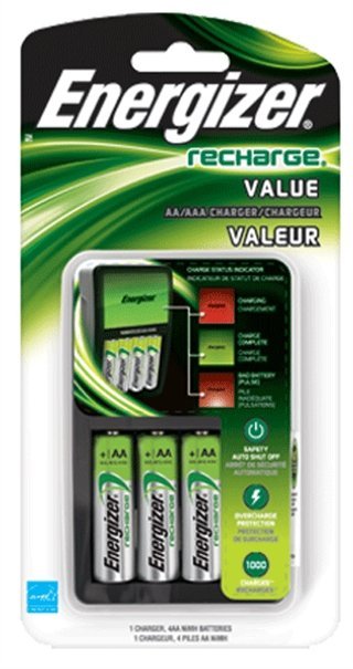 Energizer Holdings, Inc. Value Battery Charger CHVCMWB-4 AA/AAA