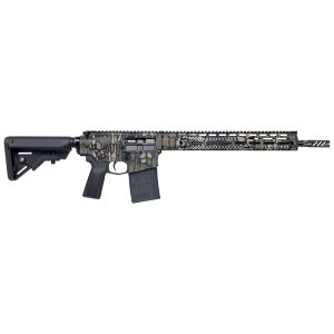 Watchtower T1030816HSPH Type HSP-H 308 Win/7.62x51mm 20+1 16 Black Nitride Threaded Barrel, Tree Bark Camo Cerakote Pic Rail Aluminum Receiver, 15 M-LOK Handguard, Black Synthetic B5 Bravo Stock & Black B5 Type 23 Grip, Rifle
